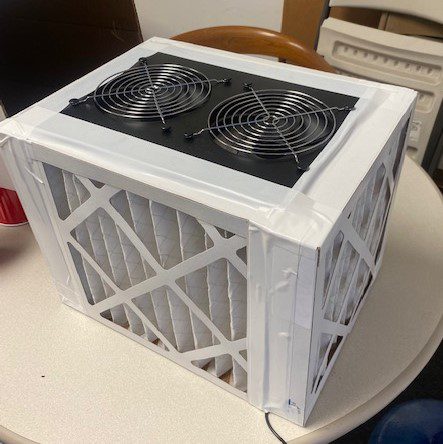 A Mini Corsi-Rosenthal Box - Version 2 - Tex-Air Filters